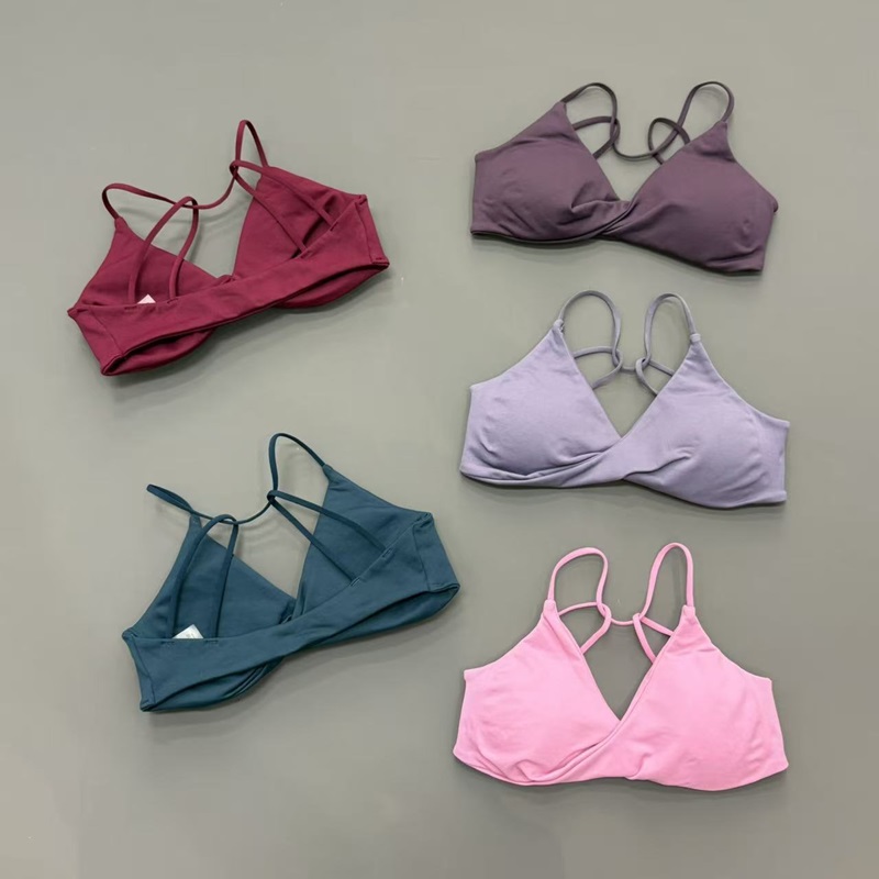 Yoga Fitness Tapis - HISTELLO Vision Sport-BH für Damen, überkreuzter