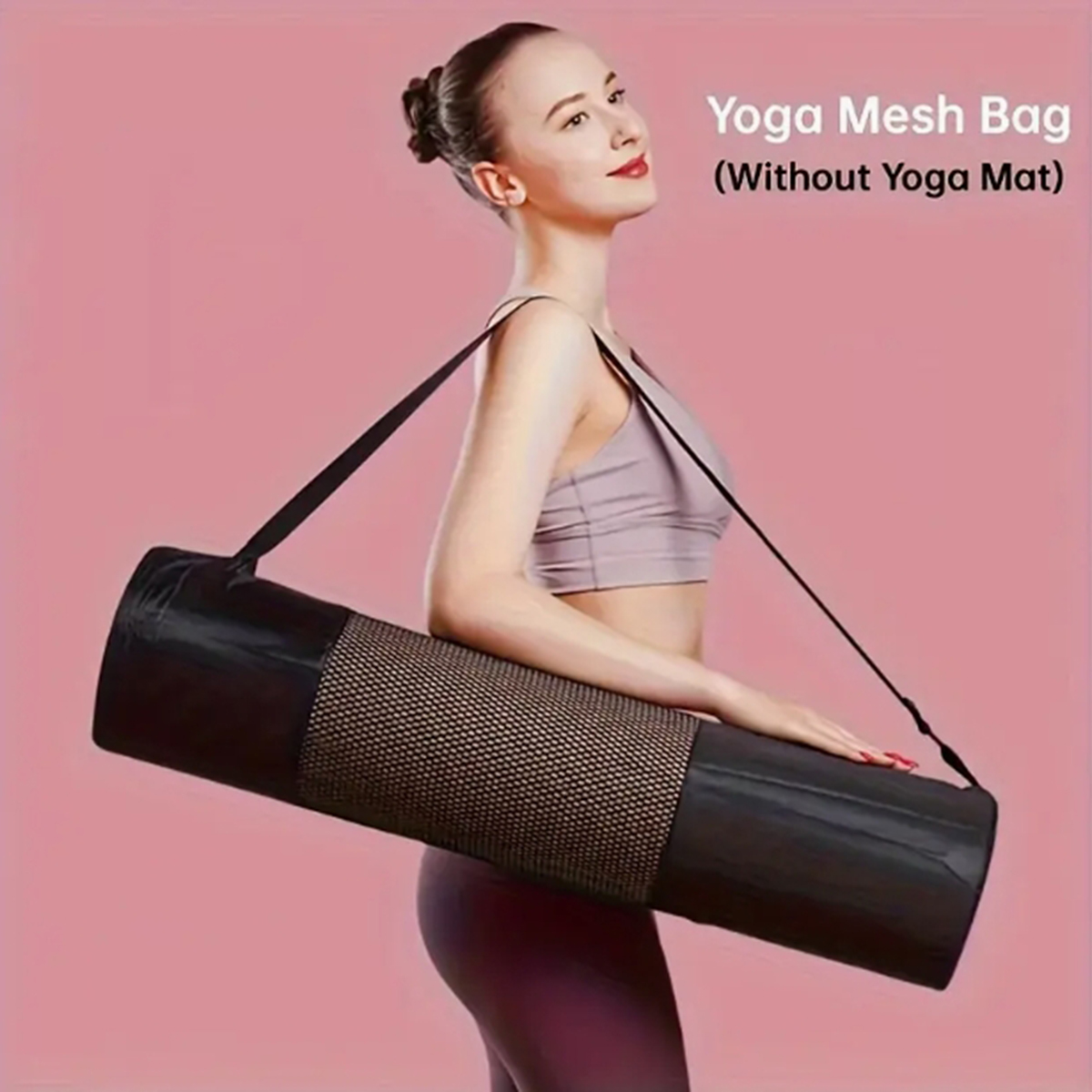 Yoga Fitness Women - 1 atmungsaktive Netztasche zur Aufbewahrung von