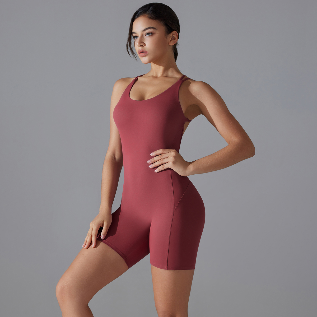 Yoga Set Sexy Backless Sportli – Yoga Overall Fitness Bewertung und Preis