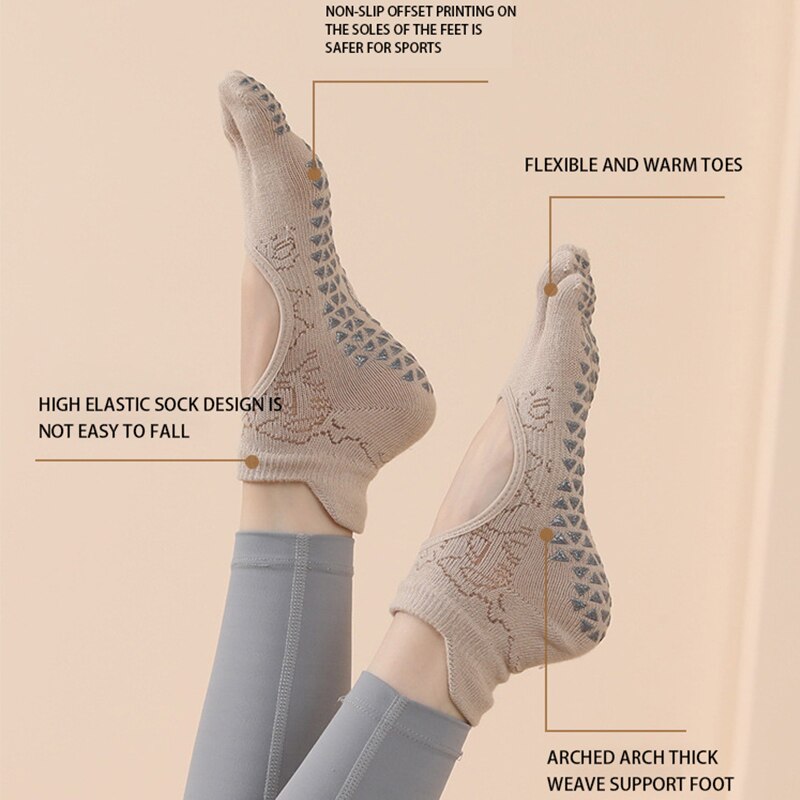 Frauen Yoga Zehen socken hochw – Yoga Fitness Pilates Bewertung und Preis