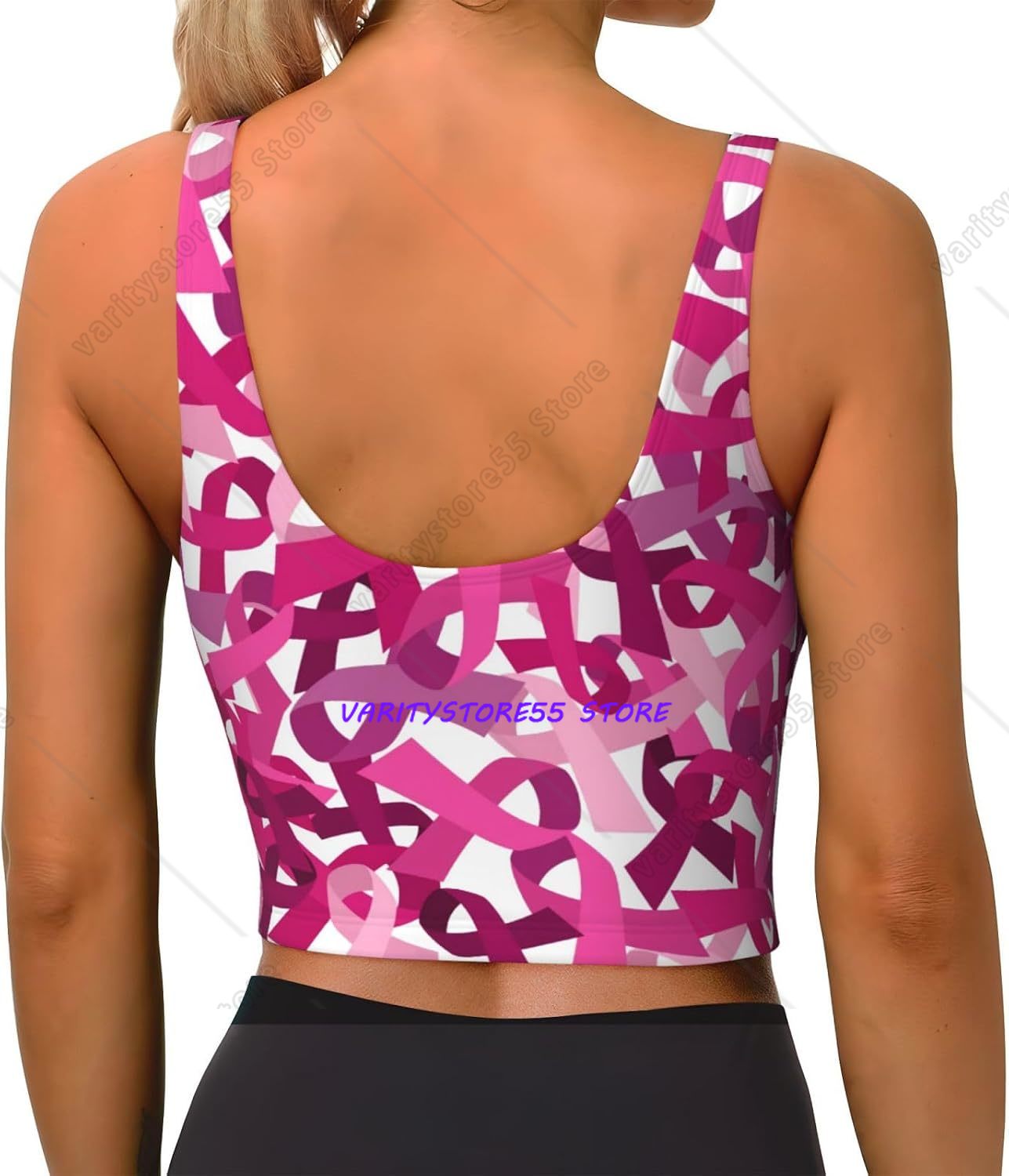 Brustkrebs-Bewusstseins-Tankto – Yoga Overall Fitness Bewertung und Preis