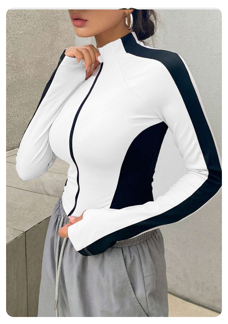 Yoga-Kleidung Stehkragen-Jacke – Yoga Fitness Women Bewertung und Preis