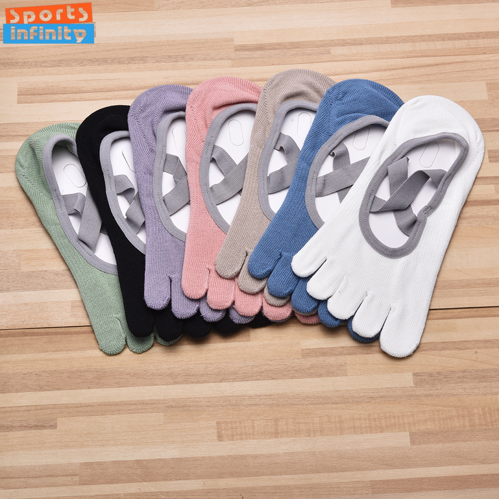 Damen-Riemen-Fünf-Finger-Anti- – Yoga Fitness Pilates Bewertung und Preis