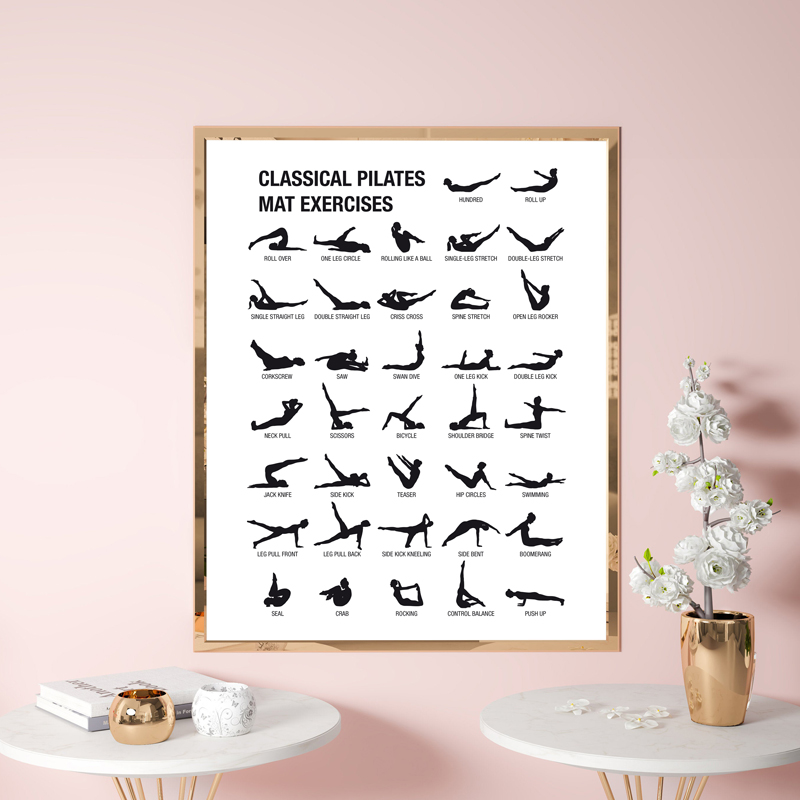 Rahmenloses Pilates-Workout-Di – Yoga Fitness Pilates Bewertung und Preis